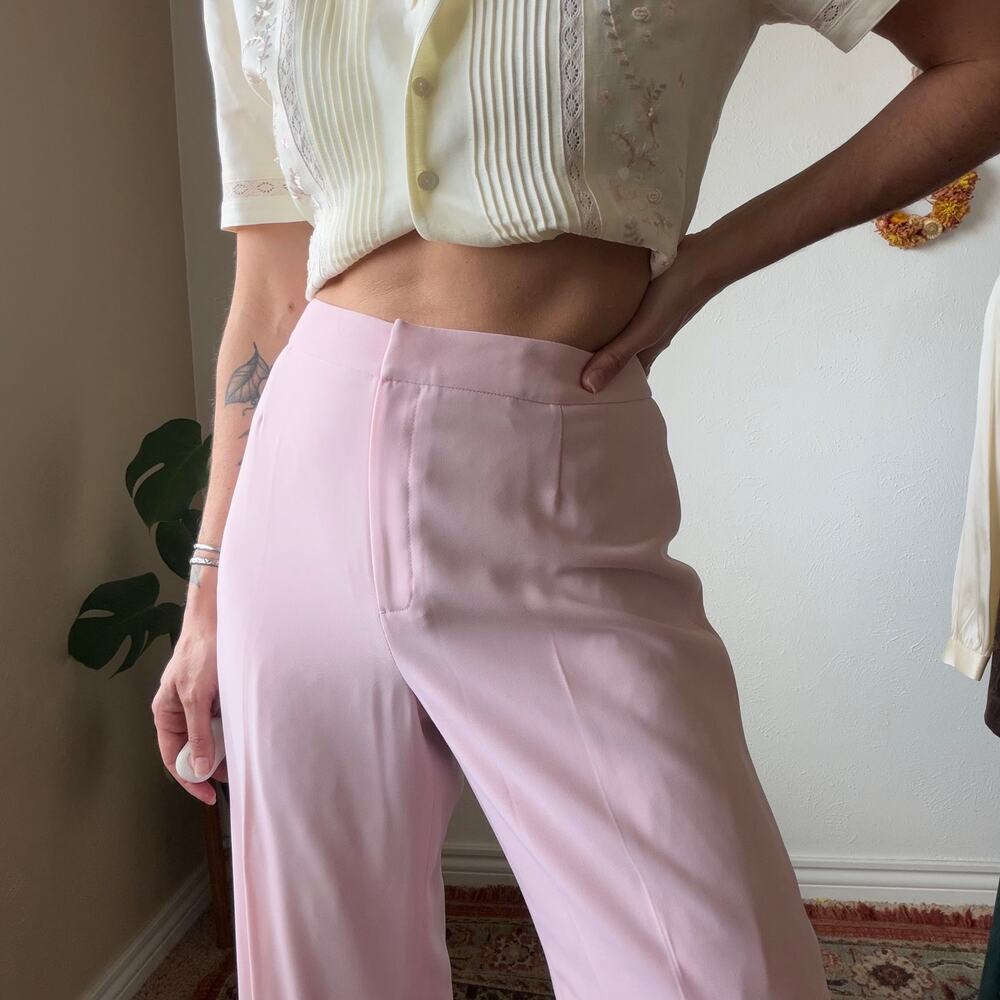 Vintage straight leg dress pants